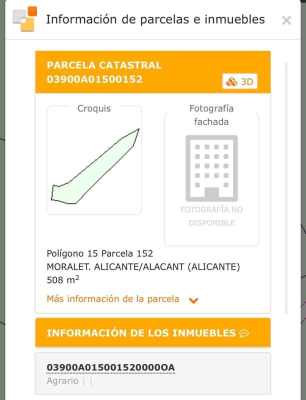 Terreno en venta en Agost, Alicante photo 3