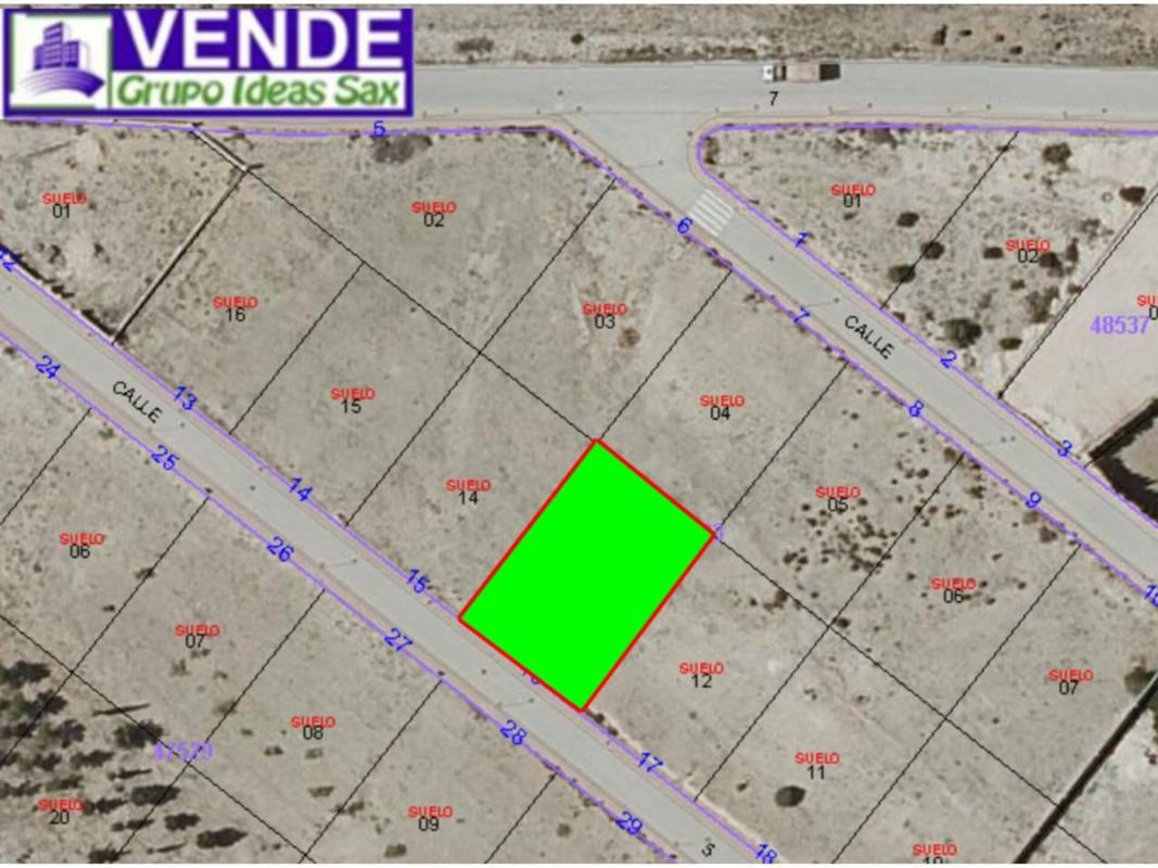 Land for sale in Salinas, Alicante photo 1