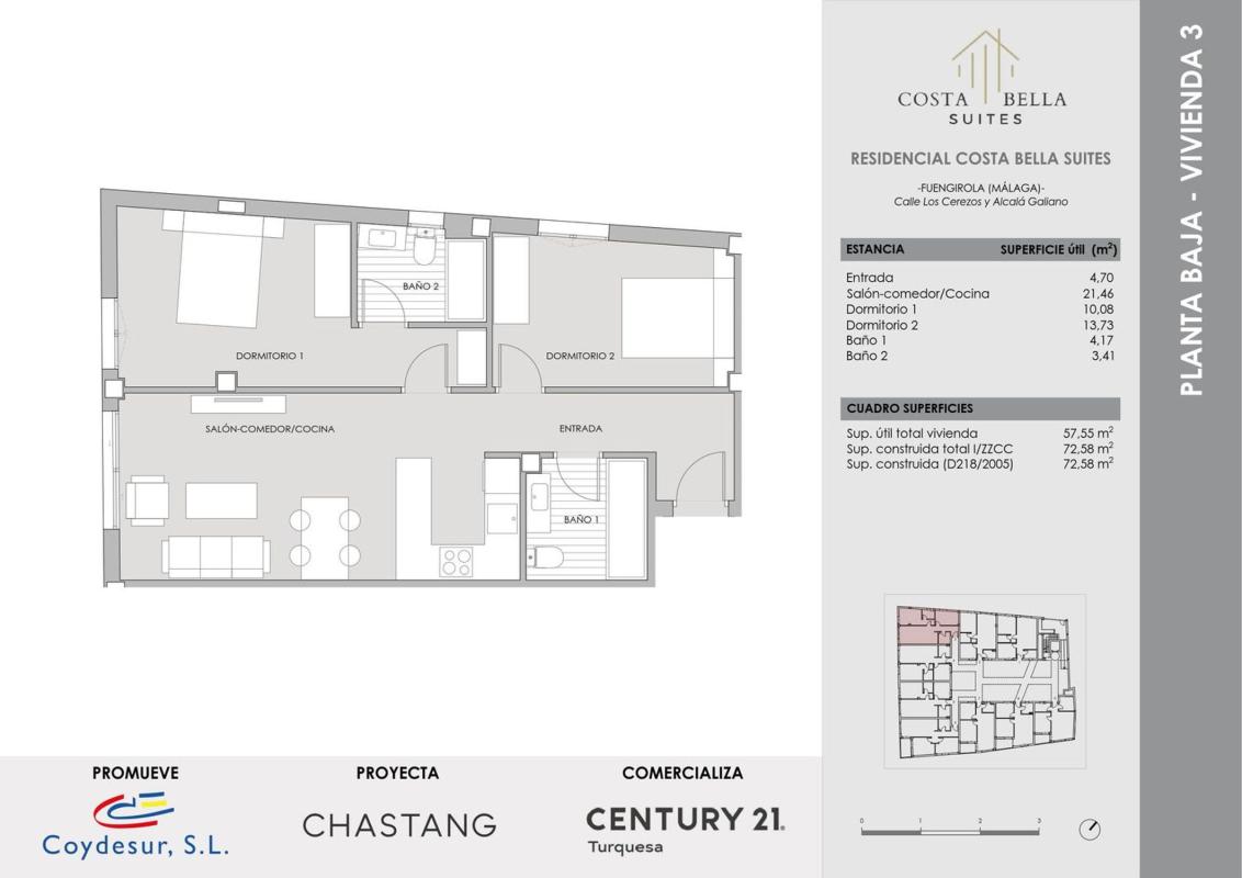 Sale of apartment in Piso en Calle Los Cerezos, 8, Los Pacos, Fuengirola, Fuengirola
 photo 2