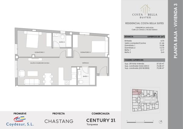 Sale of flat in Piso en Calle Los Cerezos, 8, Los Pacos, Fuengirola, Fuengirola
thumbnail 1
