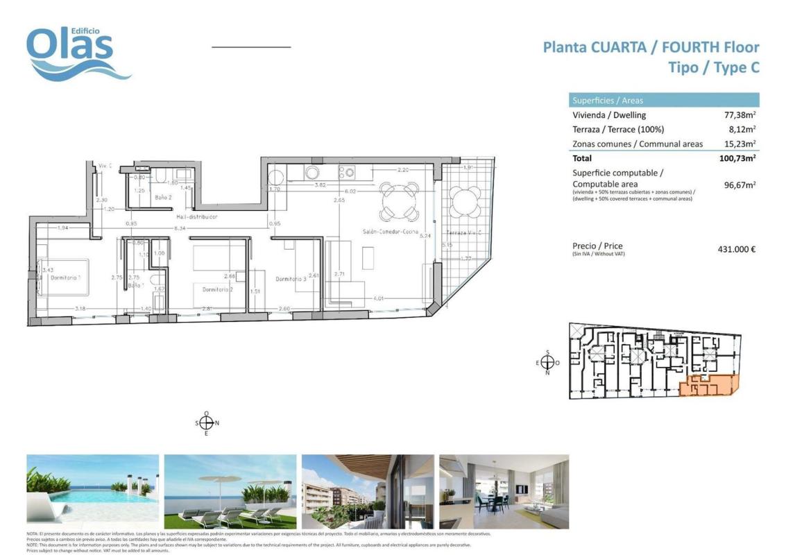 Venta de piso en Piso en Guardamar Playa, Guardamar del Segura, Guardamar del Segura
photo 5
