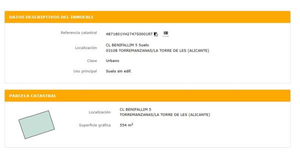 Terreno en Calle de Benifallim, 5, Torremanzanas thumbnail 2