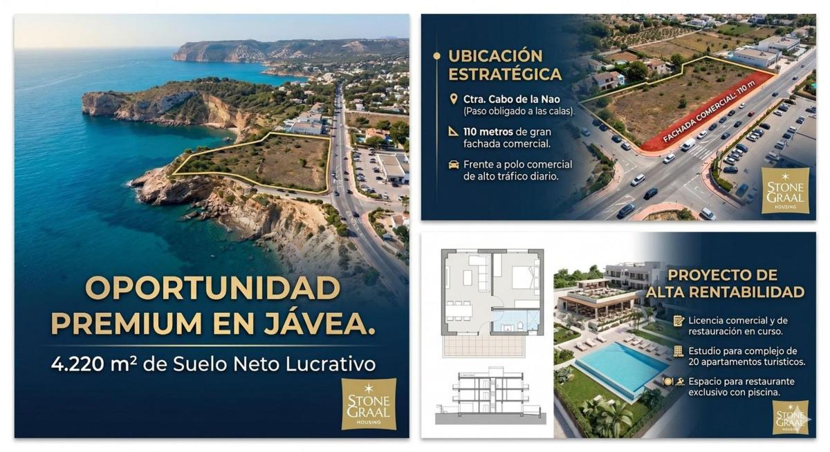 Terreno en venta en Jávea/Xàbia, Alicante photo 1