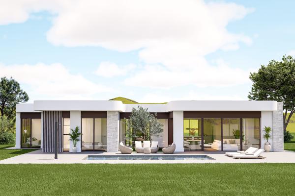 Promocja VILLA CARTAGO nowe budownictwo w Monforte del Cid photo 1