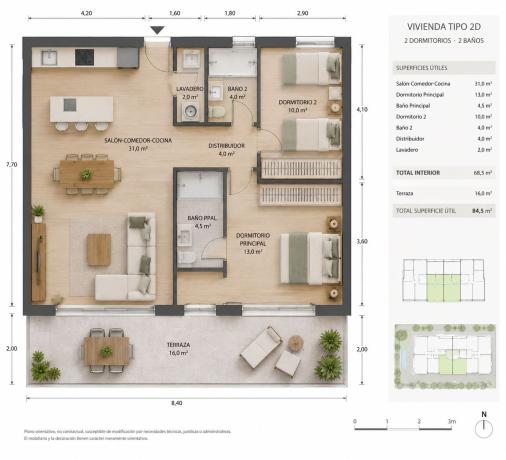 Venta de piso en Piso en Pizarrillo - El Retiro, Málaga, Málaga
 photo 2