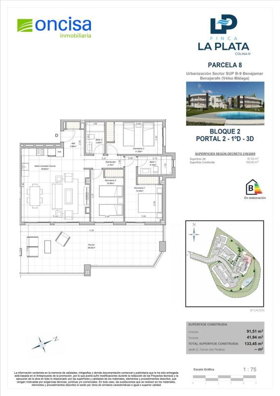Sprzedaż mieszkania w Piso en Urb Benajamar, parc.7, 7, Benajarafe, Vélez-Malaga, Vélez-Málaga
photo 1