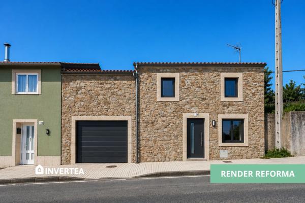 Chalet adosado en Feáns, Mesoiro, a Coruña photo 1