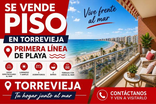 Venta de piso en Piso en Avenida de la Purisima, 61, Playa del Cura, Torrevieja, Torrevieja
photo 1