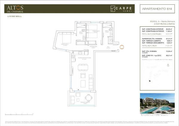 Venta de piso en Piso en Calle Doma, 7, Calaburra - Chaparral, Mijas, Mijas
 photo 1