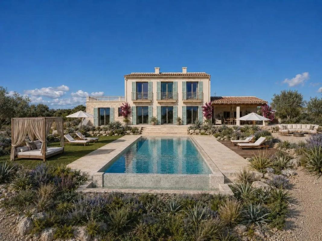 New construction Finca exclusiva Santanyi in Santanyí photo 1