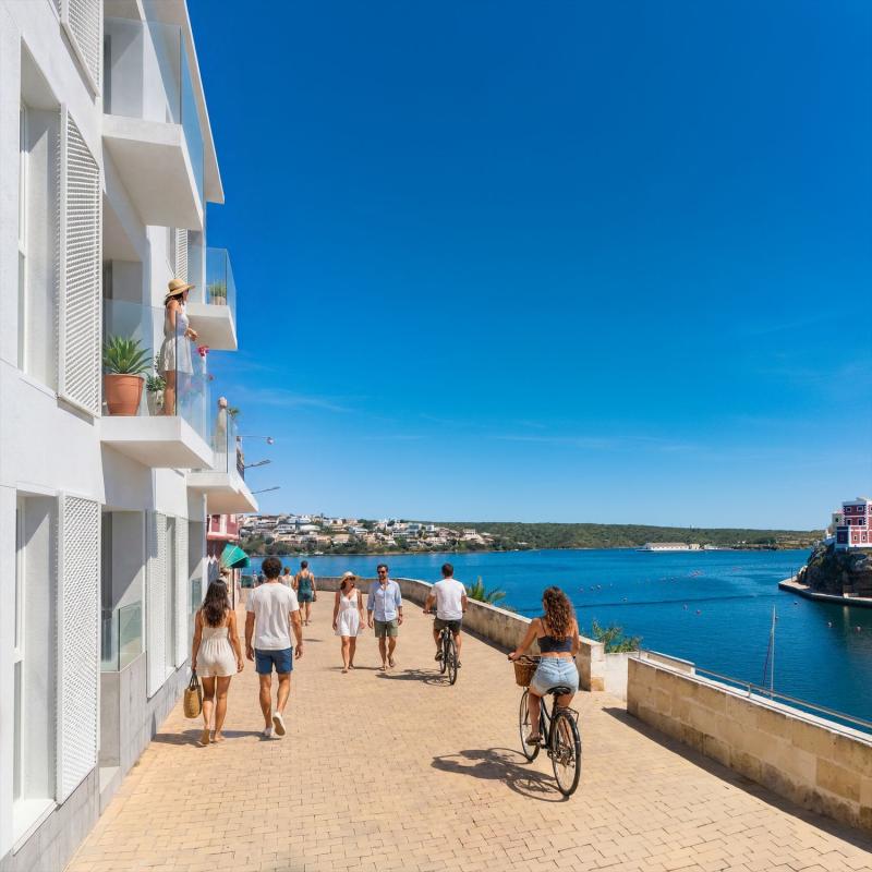 New construction Mirador de Cala Corb in Es Castell photo 1