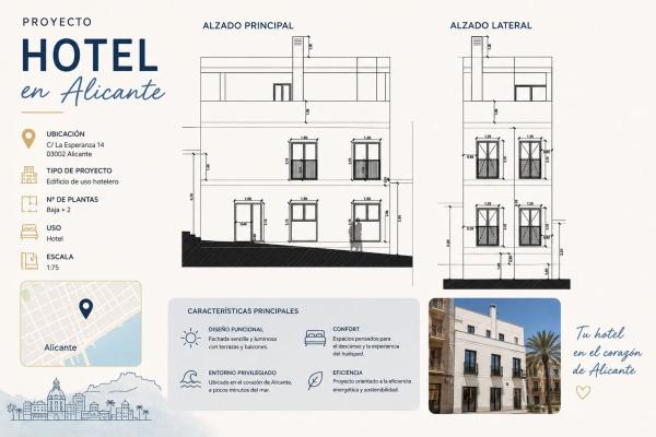 Edificio hotelero en Calle de la Esperanza, 14, San Antón, Alicante / Alacant photo 1