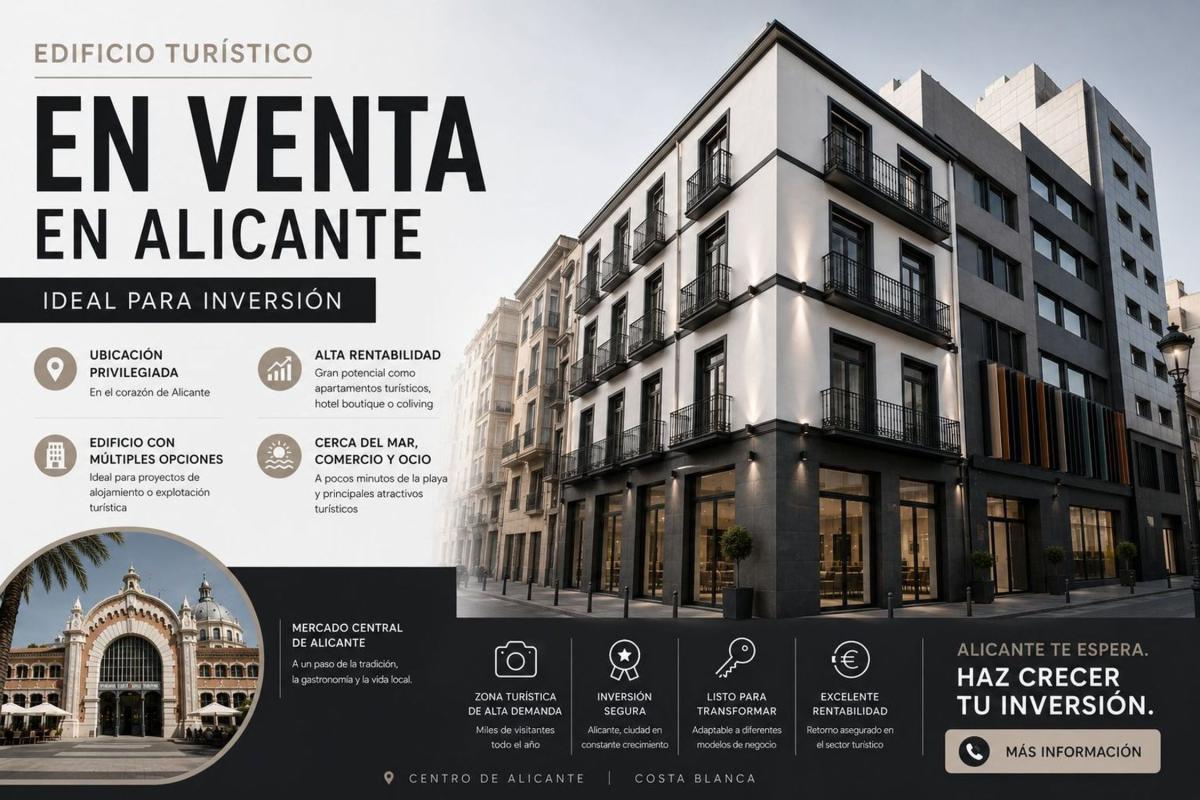 Edificio Residencial de 512m2 en venta en Alicante / Alacant photo 1