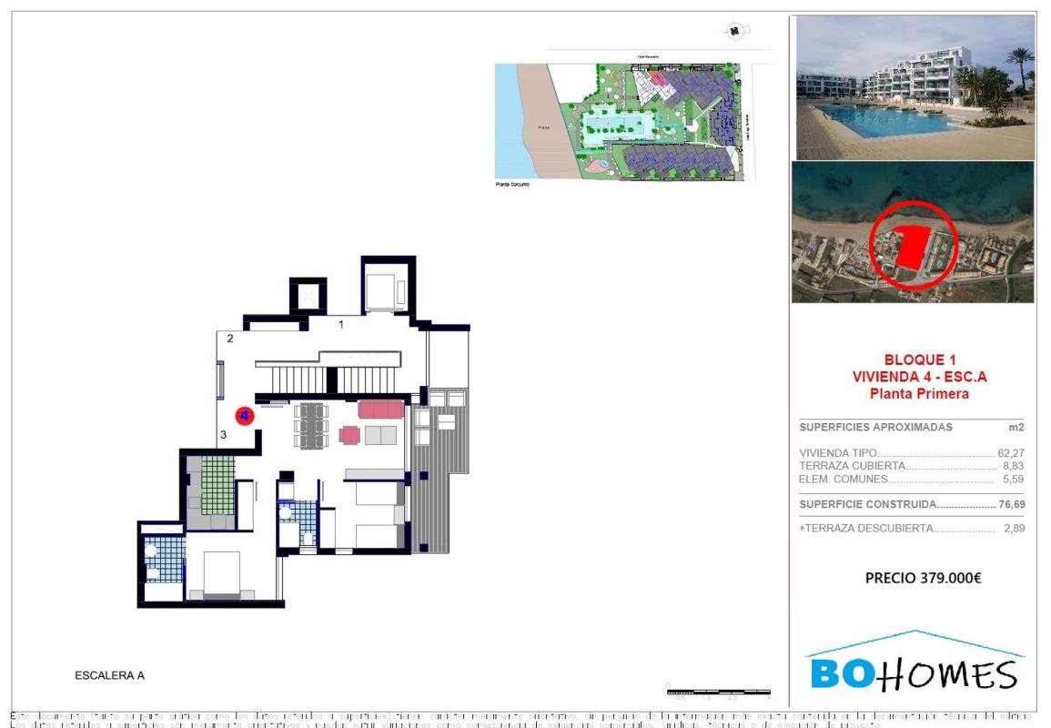 Venta de piso en Piso en Calle Llac Maracaibo, 2, L'Almadrava-L'Estanyò, Denia, Denia
photo 1