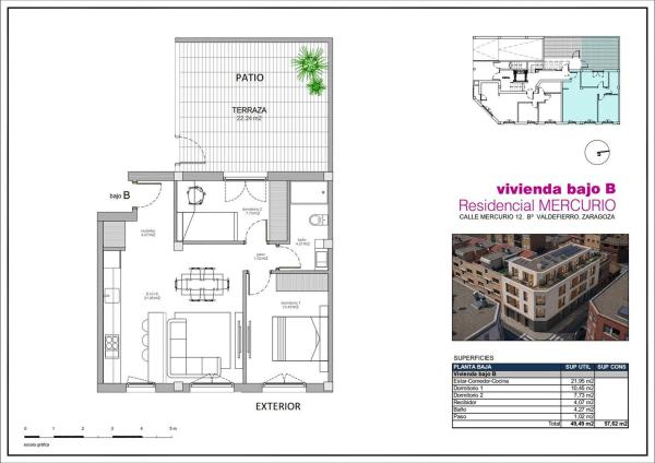 Продажа квартиры на Piso en Calle Mercurio, 12, Valdefierro, Zaragoza, Сарагоса
thumbnail 2