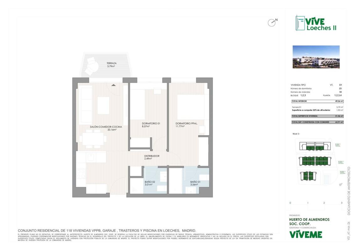 Venta de piso en Piso en Avenida del Fresno, 141, Loeches, Loeches
photo 5