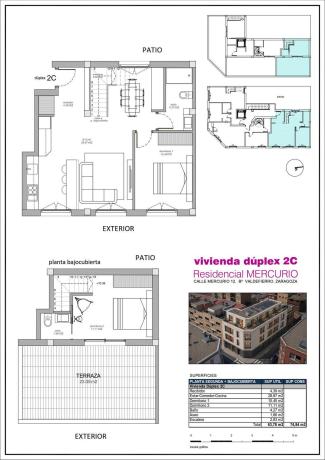 Duplex na sprzedaż w Dúplex en Calle Mercurio, 12, Valdefierro, Zaragoza, Zaragoza thumbnail 2