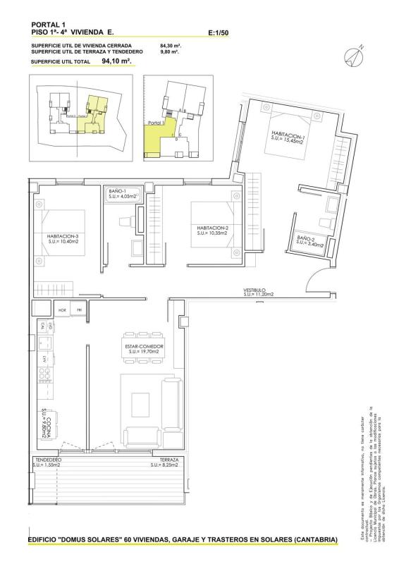 Sale of apartment in Piso en Calle Miguel Ángel Blanco s/n, Solares, Solares
 photo 5
