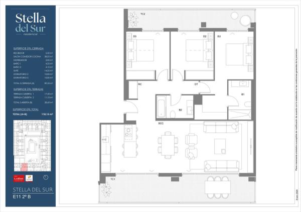 Sale of flat in Piso en Paseo de los Arqueros, 11, Montecanal-Valdespartera-Rosales del Canal, Zaragoza, Zaragoza
thumbnail 2