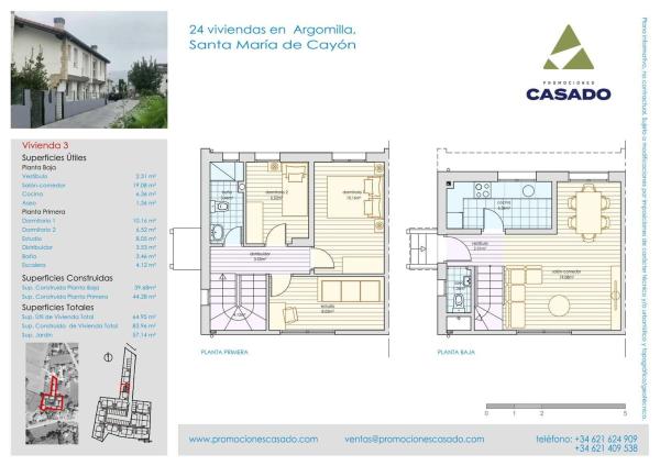 Chalet adosado en Bº Argomilla, 5, Santa Maria de Cayon thumbnail 1