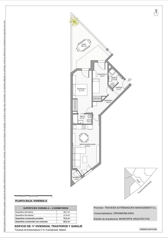Venta de piso en Piso en Travesía de Extremadura, 6, Centro, Fuenlabrada, Fuenlabrada
photo 5