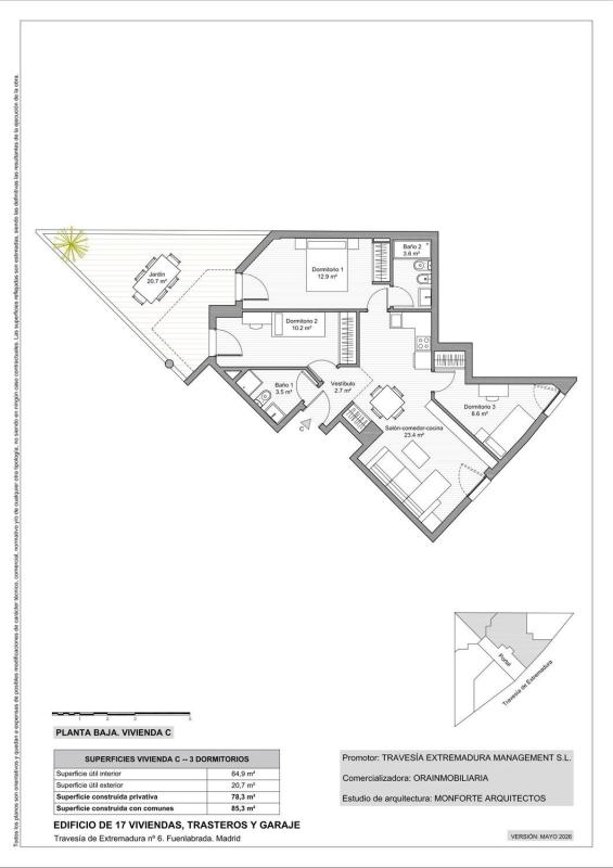 Sale of apartment in Piso en Travesía de Extremadura, 6, Centro, Fuenlabrada, Fuenlabrada
photo 5