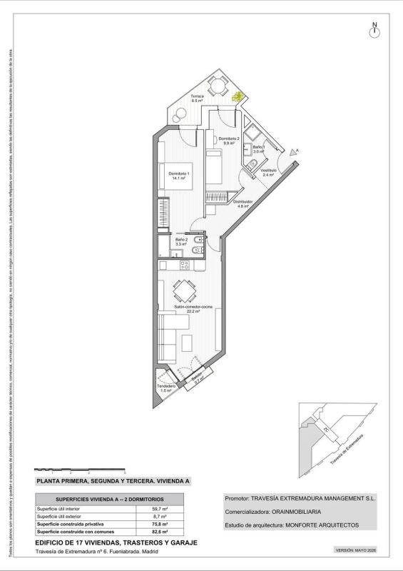 Venta de piso en Piso en Travesía de Extremadura, 6, Centro, Fuenlabrada, Fuenlabrada
photo 5