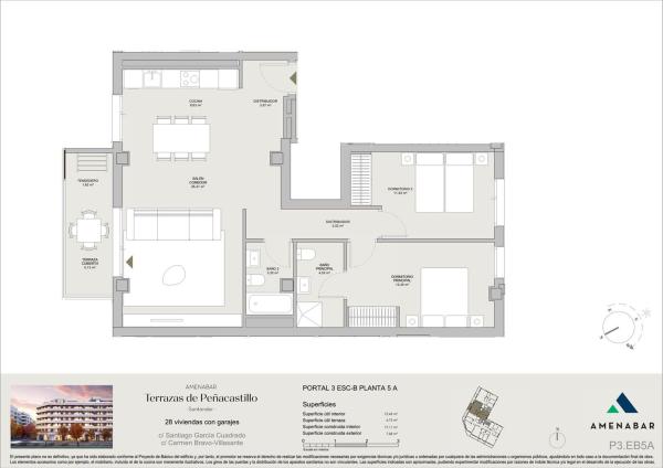 Sale of flat in Piso en Calle Carmen Bravo Villasante, 3, Peñacastillo - Nuevamontaña, Santander, Santander
 photo 2