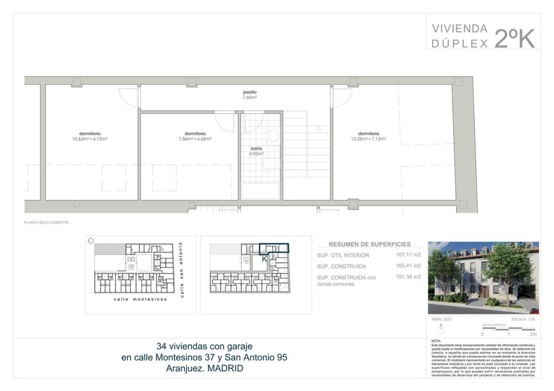 Sprzedaż duplexu w Dúplex en Calle San Antonio, 95, Centro, Aranjuez, Aranjuez photo 2