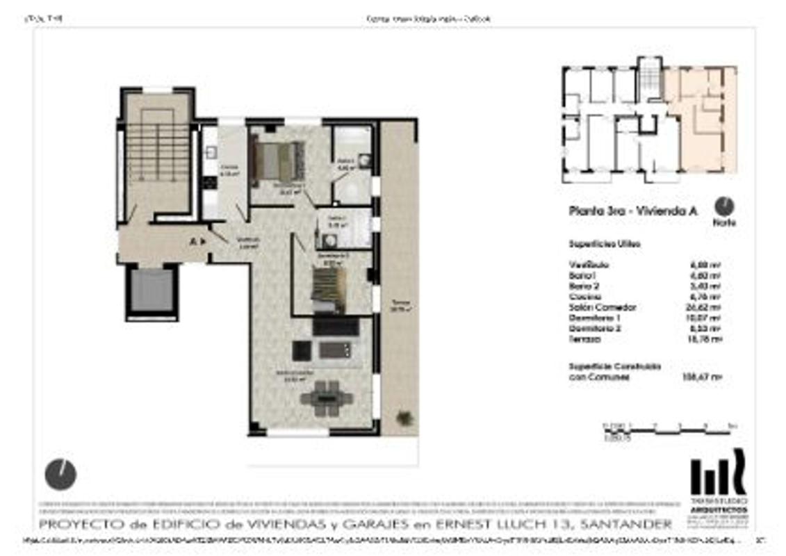 Продажа квартиры на Piso en Ernest Lluch s/n, Monte, Santander, Сантандер
 photo 2