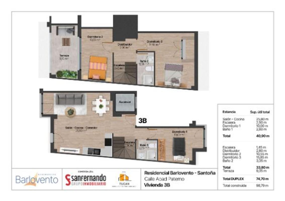 Venta de duplex en Dúplex en Calle Abad Paterno, 18, Santoña, Santoña photo 5