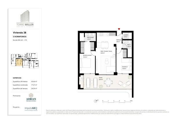 Sale of flat in Piso en Calle Miguel Maffiotte Miller, 2, Los Llanos-El Cabo, Santa Cruz de Tenerife, Santa Cruz de Tenerife
photo 1