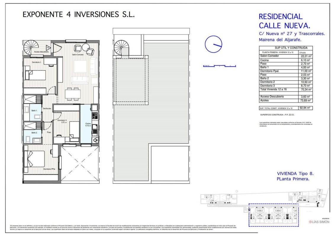 Venta de piso en Piso en Calle Nueva, 27, Centro, Mairena del Aljarafe, Mairena del Aljarafe
 photo 3