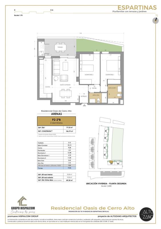 Venta de piso en Piso en Calle Jamaica s/n, Zona Colegio Europa, Espartinas, Espartinas
 photo 2