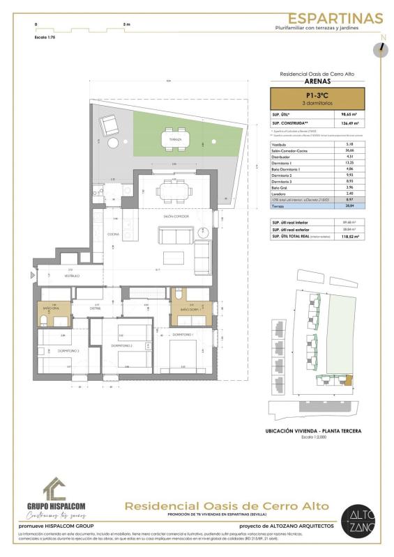Продажа квартиры на Piso en Calle Jamaica s/n, Zona Colegio Europa, Espartinas, Эспартинес
photo 2