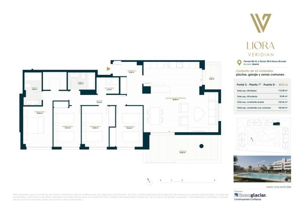 Продажа квартиры на Piso en Sr-5 de Nuevo Brunete, 66, Brunete, Брунете
photo 1