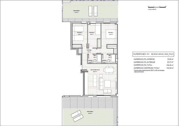 Продажа квартиры на Piso en Poligono Uzp0204 los Berrocales, 65, Los Berrocales, Madrid, Мадрид
 photo 1