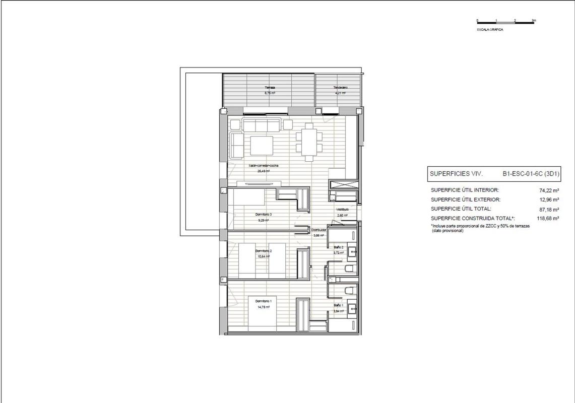 Продажа квартиры на Piso en Poligono Uzp0204 los Berrocales, 65, Los Berrocales, Madrid, Мадрид
photo 1