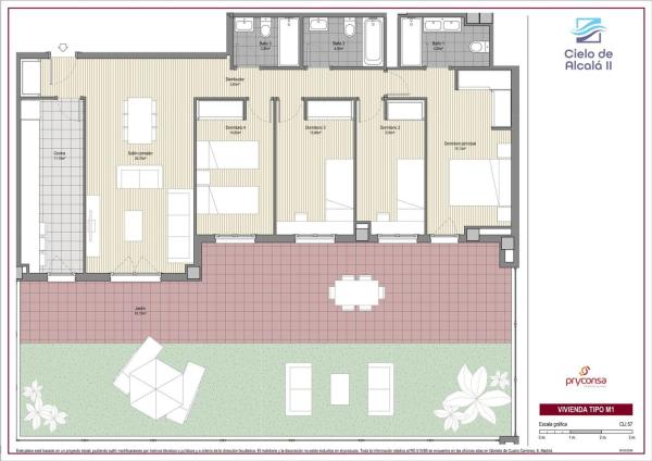 Продажа квартиры на Piso en Calle Virgen de Loreto, 12, El Pilar - Bripac, Alcalá de Henares, Алкала-де-Энарес
 photo 2