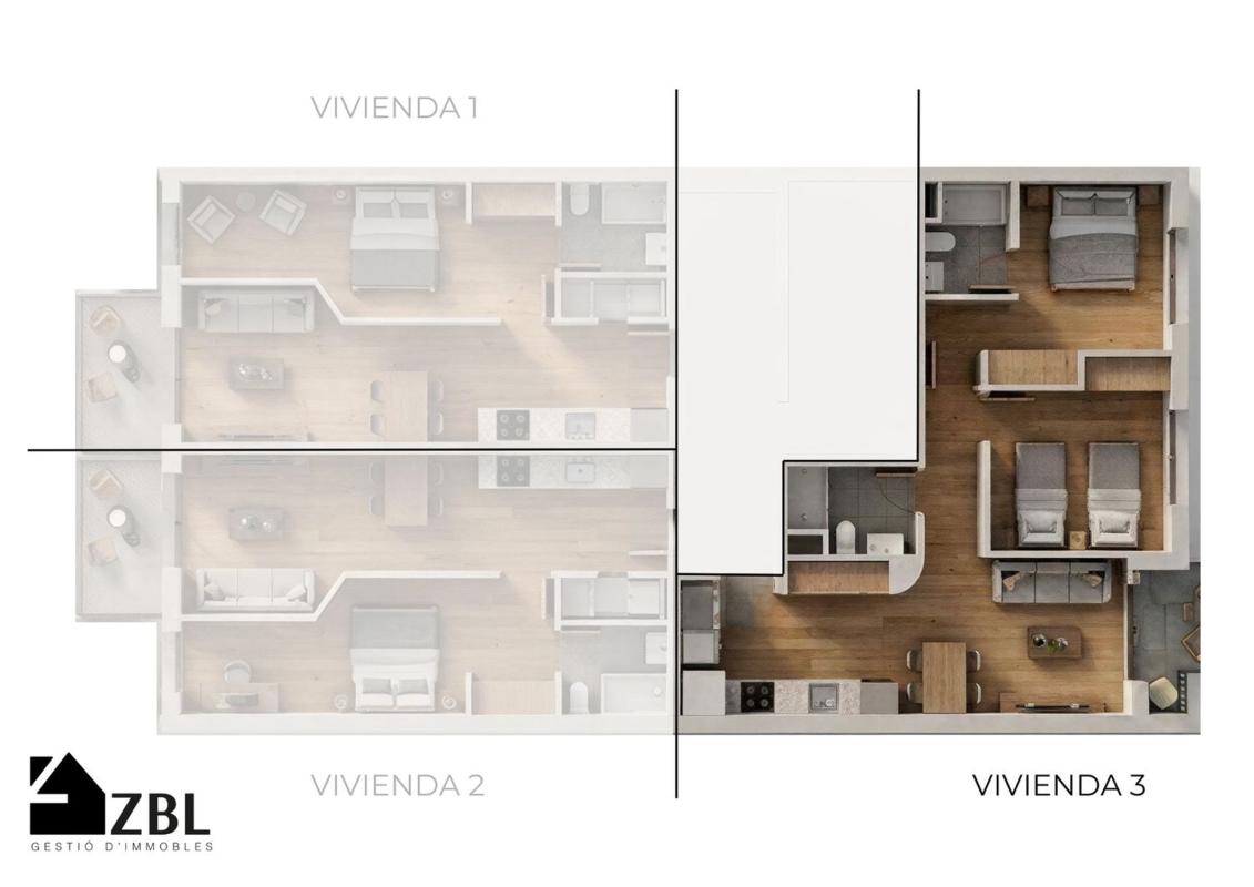 Venta de piso en Piso en Calle Bernat Boades, 16, La Concòrdia, Sabadell, Sabadell
photo 3