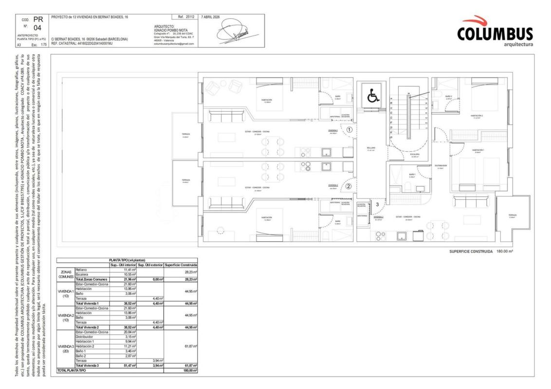 Venta de piso en Piso en Calle Bernat Boades, 16, La Concòrdia, Sabadell, Sabadell
photo 5