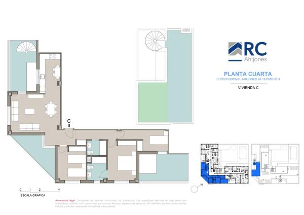 Аттик на продажу в Ático en Calle Provisional Ahijones 48, 18, Los Ahijones, Madrid, Мадрид photo 1