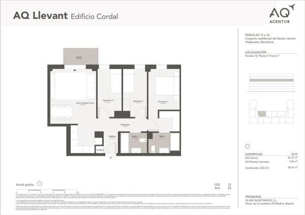 Venta de piso en Piso en Calle de Carmen Conde s/n, Llevant, Viladecans, Viladecans
photo 1