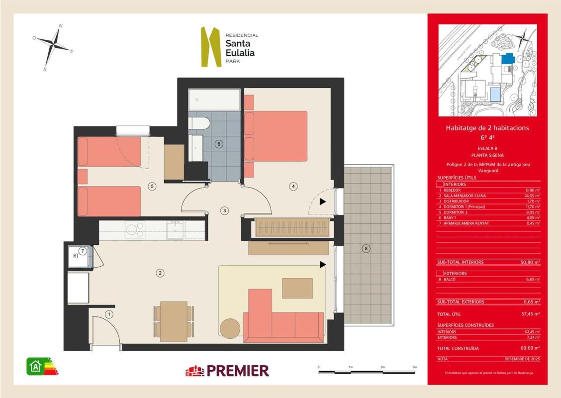 Venta de piso en Piso en Calle Santa Eulalia, 240, Santa Eulàlia, Hospitalet de Llobregat, Hospitalet de Llobregat
photo 1