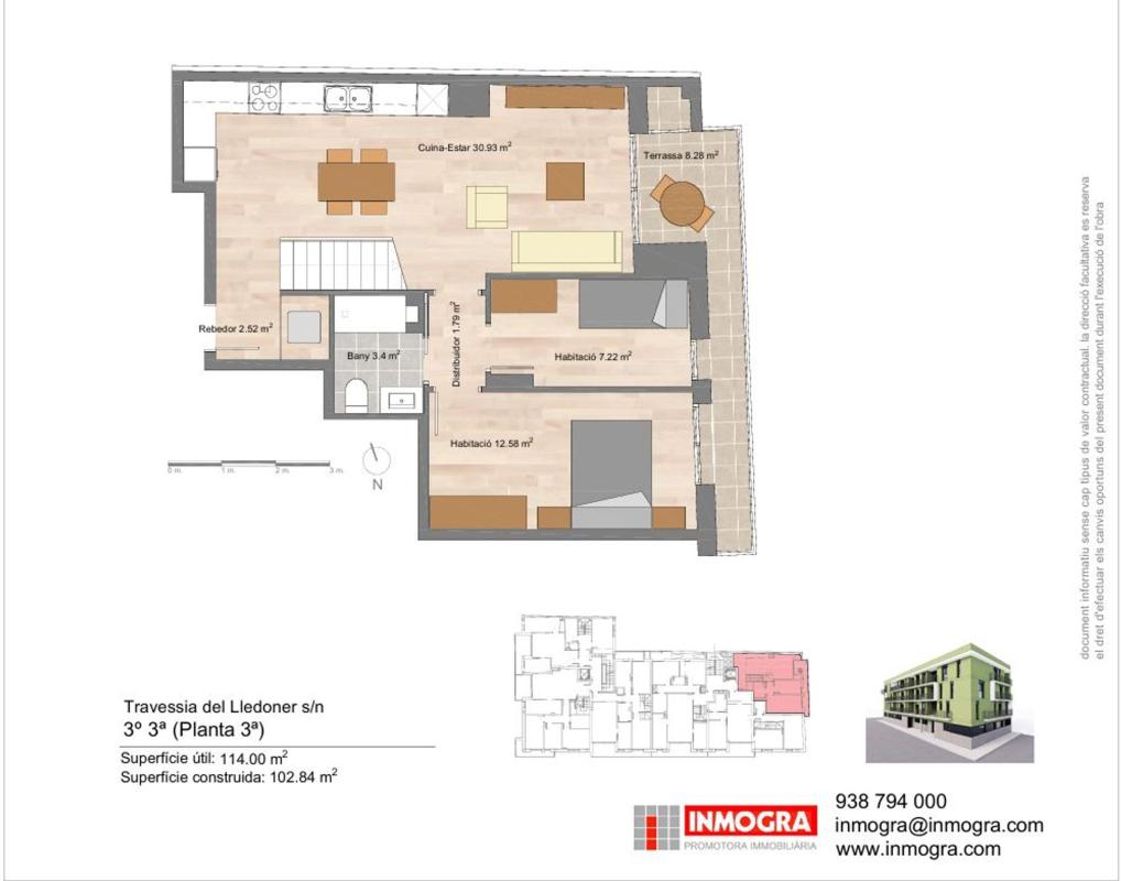 Venta de duplex en Dúplex en Calle Primer Marques Franqueses, 2, L'Hostal - Lledoner, Granollers, Granollers photo 2