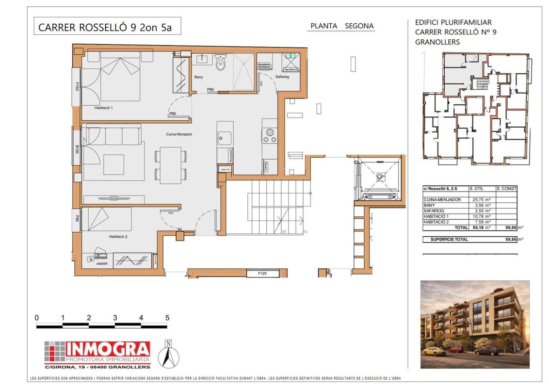 Sprzedaż mieszkania w Piso en Calle Rosselló, 9, L'Hostal - Lledoner, Granollers, Granollers
 photo 5