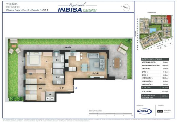 Продажа квартиры на Piso en Ronda de Tolosa s/n, Eixample - Can Bogunya, Castellar del Vallès, Кастельяр-дель-Вальес
photo 1