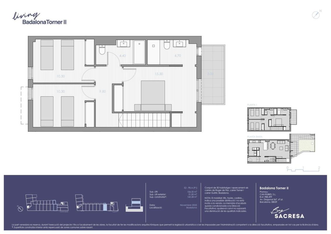 Venta de duplex en Dúplex en Calle Roger de Flor s/n, Progrés-Pep Ventura, Badalona, Badalona photo 2