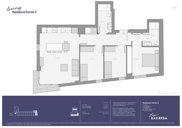 Venta de piso en Piso en Calle Roger de Flor s/n, Progrés-Pep Ventura, Badalona, Badalona
 photo 1