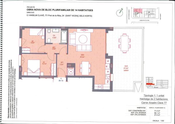Продажа квартиры на Piso en Calle Anselm Clavé, 77, Sant Vicenç Dels Horts, Сант Висенс Дельс Орц
 photo 3